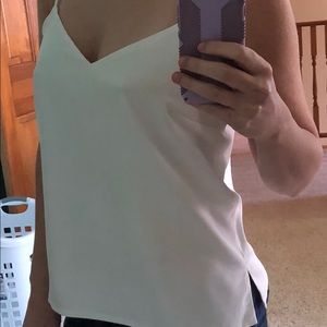 White banana republic tank
